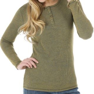 Wrangler Thermal Henley Shirt (For Women) 9165R 59