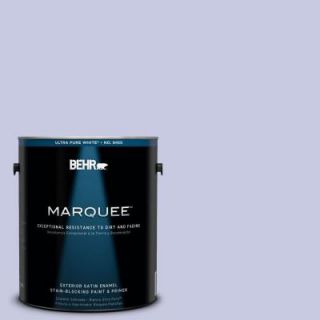 BEHR MARQUEE 1 gal. #630C 3 Timeless Lilac Satin Enamel Exterior Paint 945001