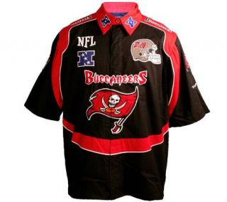 NFL Tampa Bay Buccaneers Endzone Button Up Shirt —