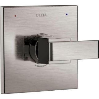 Delta Ara Monitor 14 Series 1 Handle Temperature Control Valve Trim Kit in Stainless (Valve Not Included) T14067 SS