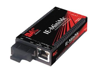 IMC Networks 855 19722 IE MiniMc Industrial Ethernet Media Converter RJ 45 and ST or SC