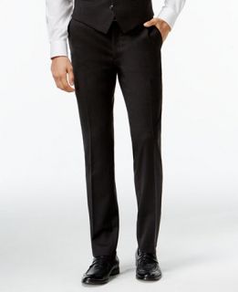 Bar III Charcoal Solid Extra Slim Fit Pants   Suits & Suit Separates