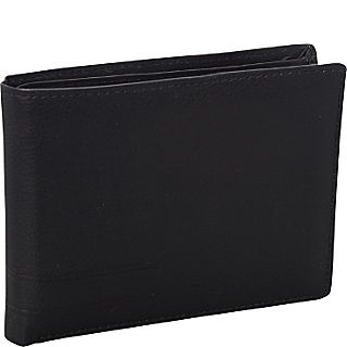 Mancini Leather Goods Mens RFID Classic Billfold with Removable Passcase