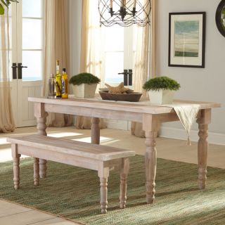 Grain Wood Furniture Valerie 63 inch Solid Wood Dining Table