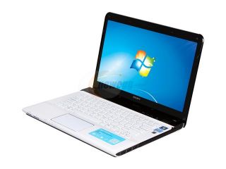 SONY Laptop VAIO E Series SVE14112FXW Intel Core i3 2370M (2.40 GHz) 6 GB Memory 640GB HDD Intel HD Graphics 3000 14.0" Windows 7 Home Premium 64 Bit