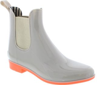 Womens NoSoX Myst Rain Boot   Taupe/Orange