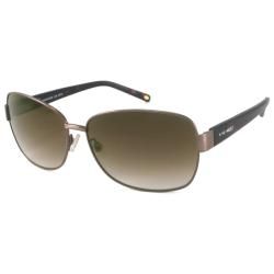 Nine West Womens Vivacious Rectangular Sunglasses  