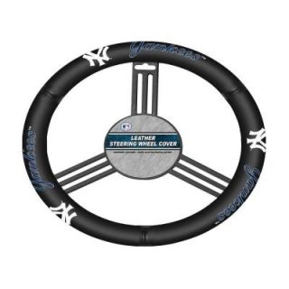 Fremont Die New York Yankees Leather Steering Wheel Cover 023245681100