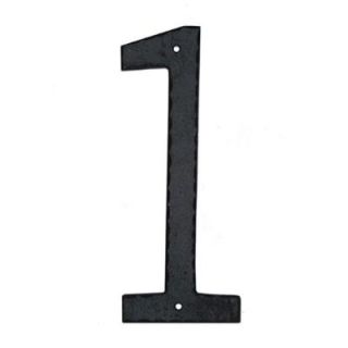 Montague Metal Products 10 in. Textured House Number 1 THN 1