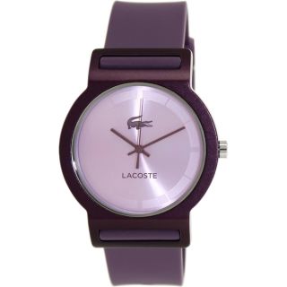 Lacoste Womens Tokyo 2020075 Purple Silicone Analog Quartz Watch