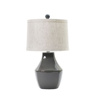 Fangio Lighting Fangio 23 H Table Lamp with Drum Shade