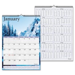 Scenic Monthly Wall Calendar