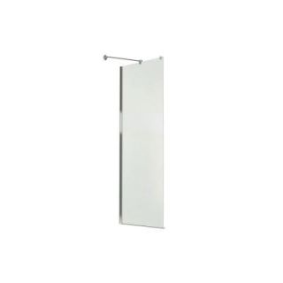MAAX Reveal 2 in. x 29 7/8 in. x 71 1/2 in 1 piece Direct to Stud Stationary Shower Panel in Chrome with Clear Glass 137773 900 084 000