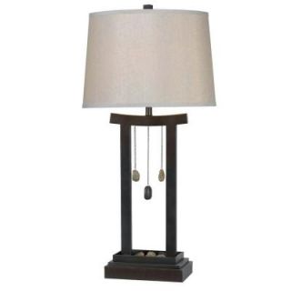 Kenroy Home Chimes 31 in. Copper Bronze Table Lamp 32124CBRZ