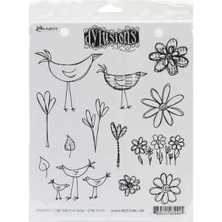 Dyan Reaveley's Dylusions Cling Stamp Collection