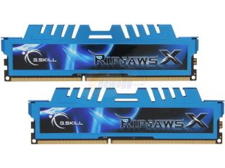 G.SKILL Ripjaws X Series 8GB (2 x 4GB) 240 Pin DDR3 SDRAM DDR3 2133 (PC3 17000) Desktop Memory Model F3 2133C10D 8GXM