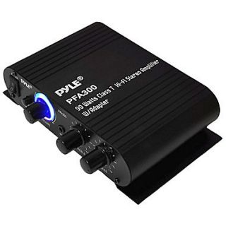 Pyle PFA300 90 W Class T Hi Fi Stereo Amplifier With AC Adapter