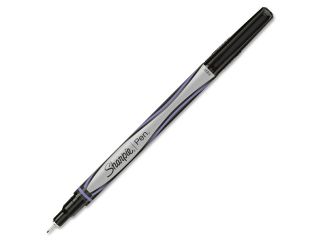 Sharpie Permanent Stick Pens Fine Pen Point Type   Purple Ink   12 / Dozen
