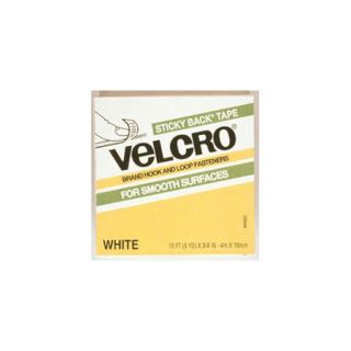 VELCRO USA Inc Velcro Tape 3/4 X 4 Strips White (Set of 3)