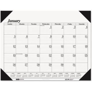 House of Doolittle Workstation Size One Color Monthly Desk Pad Calendar, 18 1/2" X 13", 2016