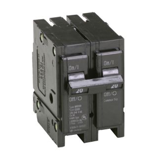 Eaton Type BR 20 Amp 2 Pole Circuit Breaker