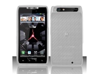 BJ For Motorola Droid RAZR XT912 TPU Gel Skin Case Cover   Red