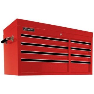 Homak Professional 41 in. 8 Drawer Top Chest, Red RD02008410