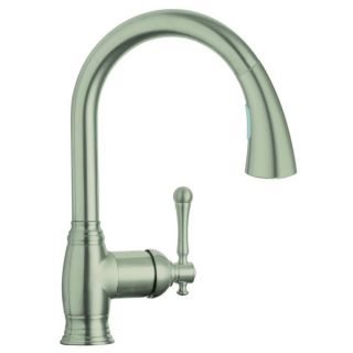Grohe Infiniti Brushed Nickel Bridgeford OHM Sink Pull out Spray