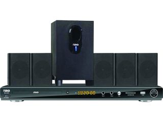 Naxa 5.1 Channel DVD Home Theater System with Progressive Scan DVD Player ND 855