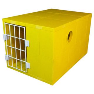 Standard Pego Yellow Pet House with Door   Shopping   The