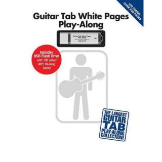 Guitar Tab White Pages Play Along Includes USB Flash Drive With 100 Select  Backing Tracks