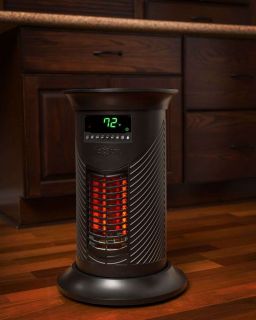 Lifesmart infrared heater   2 in 1 infrared heat up to 1,500 sq. ft.   LS 19 IQH M IN