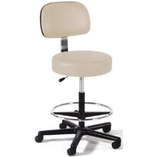 Height Adjustable Lab Stool with Single Lever Release by Intensa