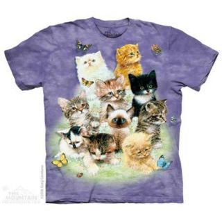 The Mountain Mens 10 Kittens T shirt