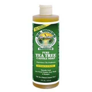 Dr.Woods Pure Castile Tea Tree Soap   16 Oz