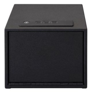 Stack On 0.402 cu. ft. Steel Personal Safe with Quick Access Electronic Lock, Black QAS 1512