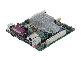 JetWay JNC9I 525 Intel Atom D525 (1.8GHz, Dual Core) Intel NM10 Mini ITX Motherboard/CPU Combo