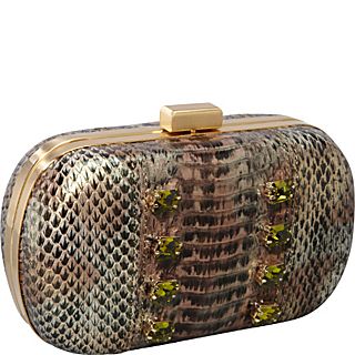 Inge Christopher Yasmine Snakeskin Minaudiere