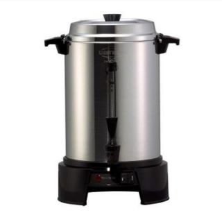West Bend 55 Cup Polished Aluminum Commercial Coffee Urn DISCONTINUED WSB13500