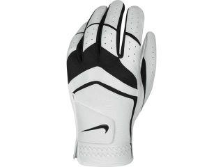 Nike Dura Feel Golf Glove LH White/Black/Cool Grey Sm Cadet