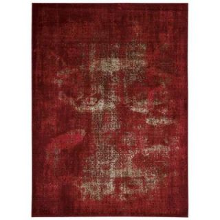 Nourison Karma Red 7 ft. 10 in. x 10 ft. 6 in. Area Rug 268907