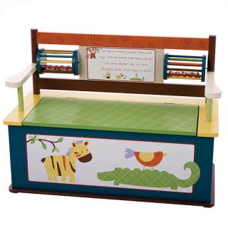 CoCaLo Jungle Jingle Bench Seat with Storage    Levels Of Discovery