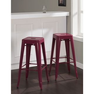 Tabouret Razzleberry 30 inch Bar Stools (Set of 2)