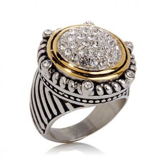 Emma Skye Jewelry Designs Crystal Dome Stainless Steel Statement Ring   7845059