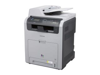 SAMSUNG CLX Series CLX 4195FW MFC / All In One Up to 19 ppm 9600 x 600 dpi Color Print Quality Color Wireless 802.11b/g/n Laser Printer