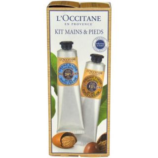 LOccitane 2 piece Womens Hand and Foot Cream Gift Set  