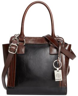 Giani Bernini Florentine Glazed Leather Mini Crossbody   Handbags