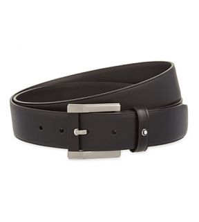 MONTBLANC   Square pin buckle leather belt