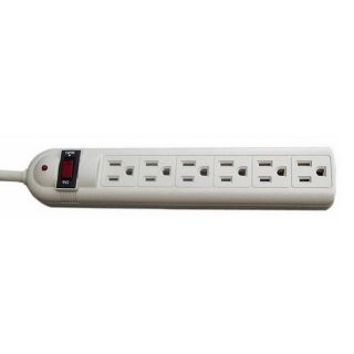 Morris Products 6 Outlet 270 Joules General Use Surge Protector