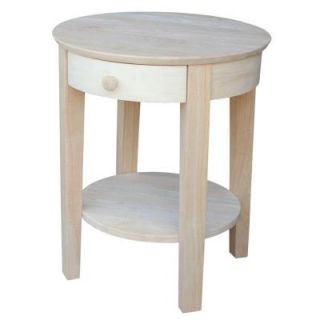 International Concepts Philips Unfinished End Table OT 001699